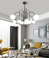 Line Magic Bean Glass Chandelier