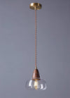 Medieval style all-copper small chandelier