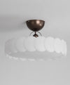 Vintage cream style children's room bedroom ceiling lamp