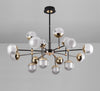 Light luxury spherical magic bean chandelier