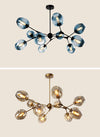 Creative and personalized magic bean molecular chandelier