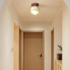 French cream style corridor ceiling lamp