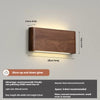 Walnut LED Wall Light