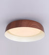 Japanese style wood grain bedroom ceiling lamp