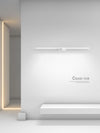 Simple LED retractable mirror front wall lamp