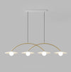 Cream style three-head dining chandelier