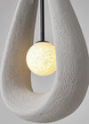 Wabi-sabi style water drop dining pendant lamp