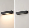 Nordic creative long strip LED outdoor wall light