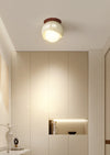 French cream style corridor ceiling lamp