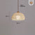 Original wood cream style rattan chandelier