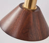 Japanese style all-copper solid wood wall lamp