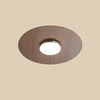 Ultra-thin walnut color aisle ceiling lamp