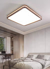 Solid wood LED ceiling light