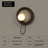 Nordic creative glass bedside corridor wall lamp