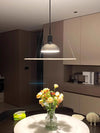 Designer minimalist UFO chandelier restaurant lamp