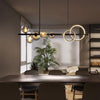 Long Magic Bean Glass Dining Chandelier