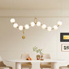 French style ball necklace chandelier