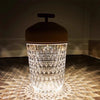 Creative pine cone glass table lamp