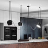 Adjustable dining room pendant light