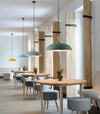 Nordic simple macaron restaurant chandelier