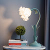 Lily of the Valley flower Bedroom Table Lamp