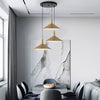 Modern simple triangle dining chandelier