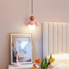 Cream style flower bedside chandelier