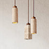 Japanese style yellow travertine restaurant chandelier