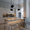 Adjustable dining room pendant light