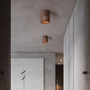 Chinese style walnut aisle corridor ceiling lamp