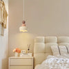 French cream style bedside small chandelier