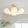 Nordic creative flower ceiling lamp