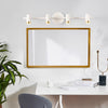 Rotatable LED bathroom wall light