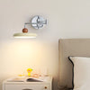 Foldable flying saucer wall lamp