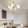 Cream Style Copper Ceramic Chandelier