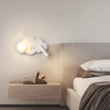 Cloud bedroom bedside wall lamp