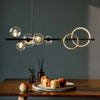 Long Magic Bean Glass Dining Chandelier