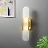 Natural marble background wall led wall lamp