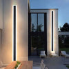 Black strip LED courtyard aisle wall light