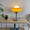 Medieval vintage egg tart table lamp