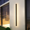 Black strip LED courtyard aisle wall light