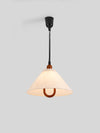 Wabi-sabi style restaurant chandelier retractable