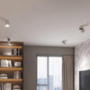 Foldable LED ceiling light