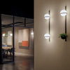 Nordic green plant outdoor corridor wall lamp