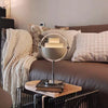 Rotatable spherical table lamp