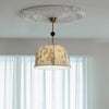 Medieval cream style solid wood chandelier