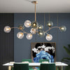 Nordic creative magic beans glass chandelier