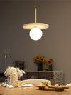 Wabi-sabi style French Yellow Travertine chandelier