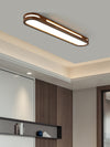 Solid wood LED ceiling light strip