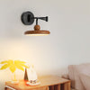 Foldable flying saucer wall lamp